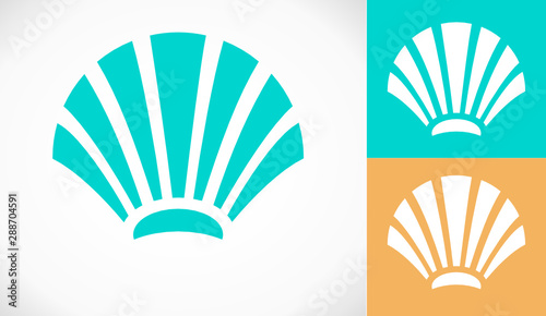coquillage logo produits de la mer