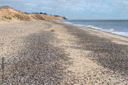 Erosion of the Suffolk coastline photo