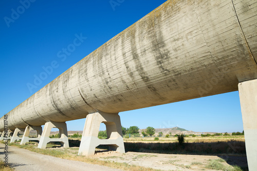 Photo Irrigation canal view