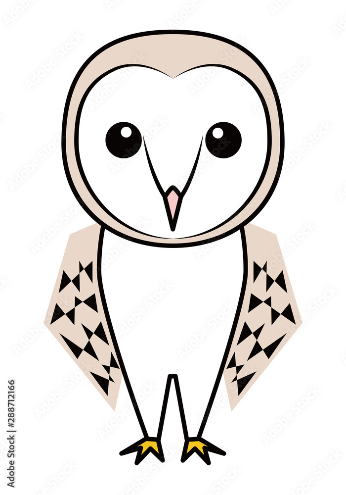 フクロウ お洒落なメンフクロウさん ベクター イラスト Stock Vector Adobe Stock フクロウ お洒落なメンフクロウさん ベクター イラスト Stock Vector Adobe Stock