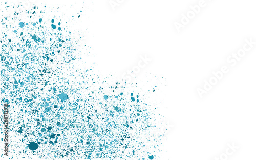 Blue background abstract, modern vector illustration