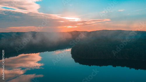 Fototapeta Naklejka Na Ścianę i Meble -  Lake Sunrise