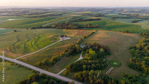Nebraska rural countryside landscape 