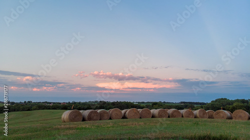 Nebraska landscape drone aerial photographs
