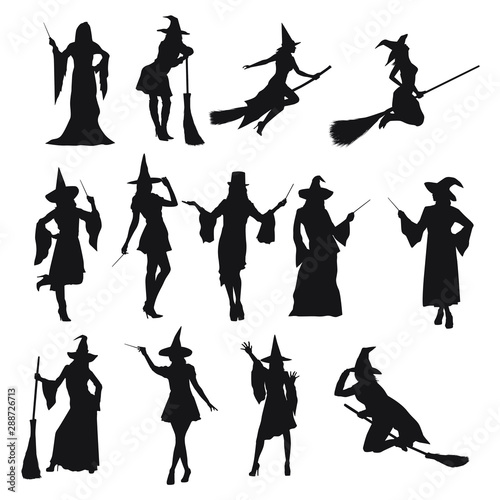 Witch Silhouettes