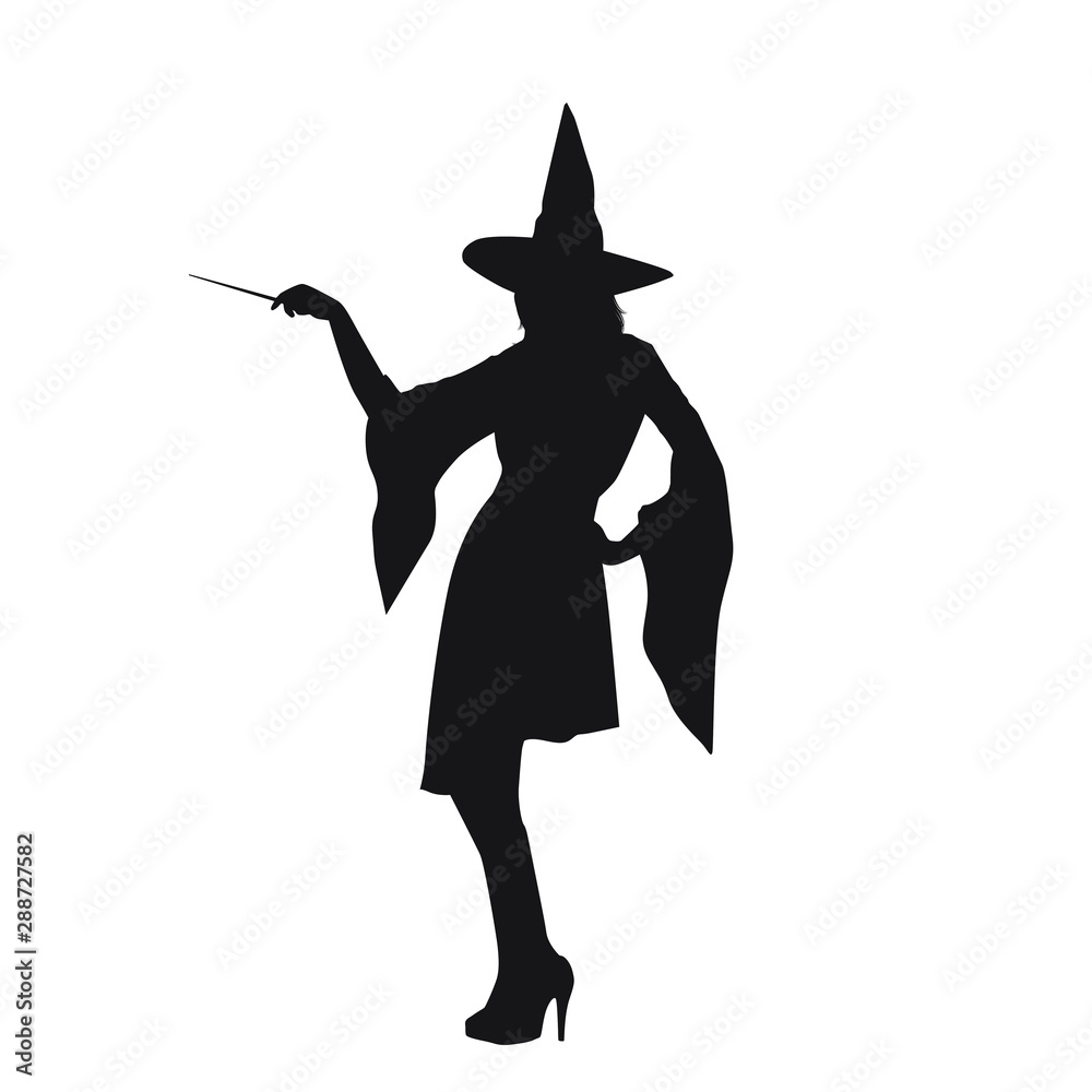 Witch Silhouette Witch Silhouette
