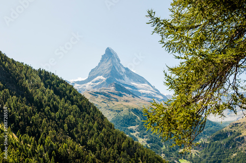 Zermat  Matterhorn  Zmuttgletscher  Gletscher  Furggsattel  Alpen  Wallis  Sommer  Schweiz