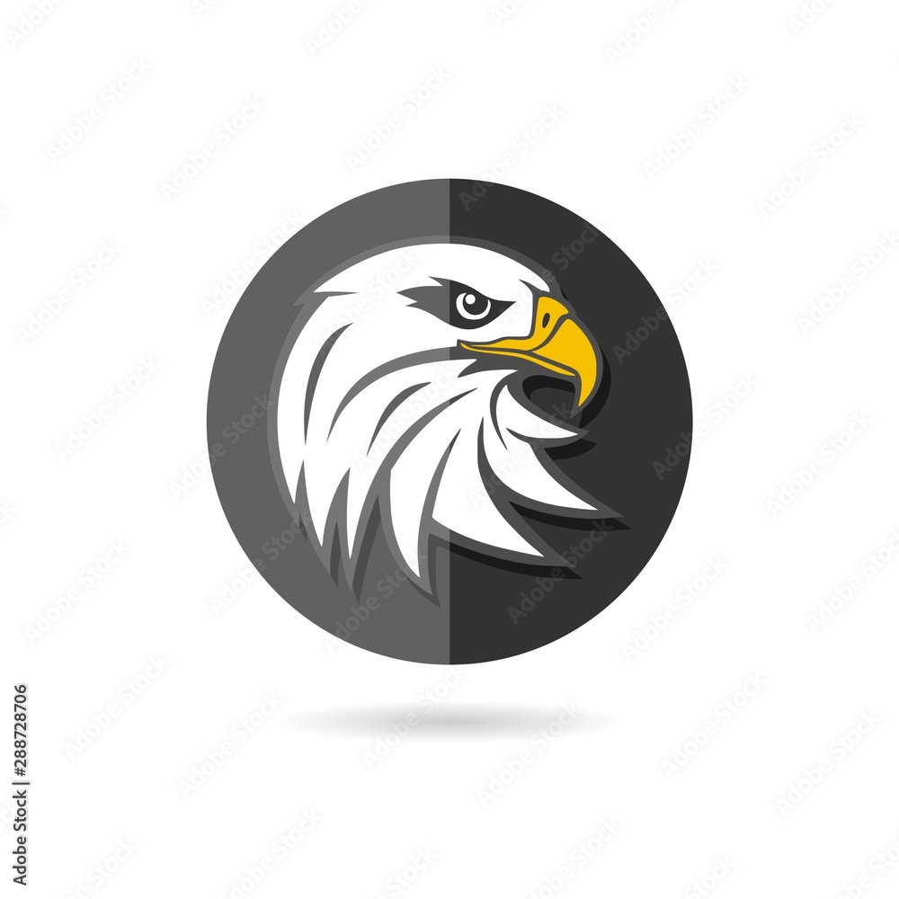 Fototapeta premium Eagle icon, Eagle Design logo