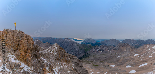 Obraz w ramie Zugspitze- Kreuz