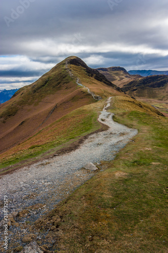 Path Down from Catbells before Sunset, Lake District, UK, 2015