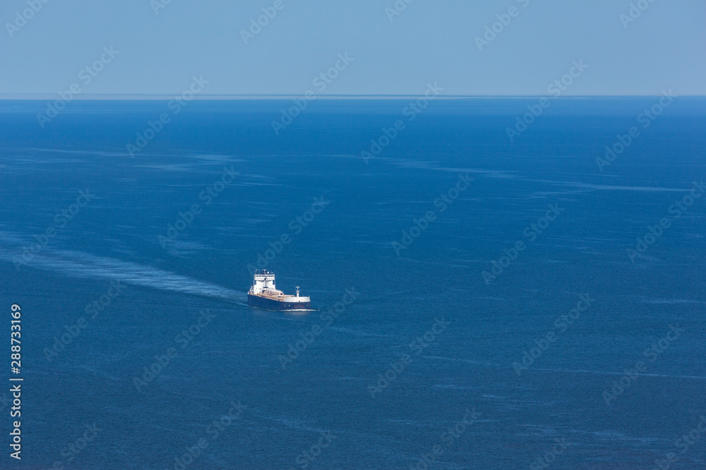 A Ship On Lake Superior