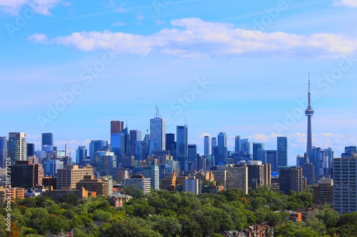 Canvas Print Portrait de Toronto, Ontario, Canada