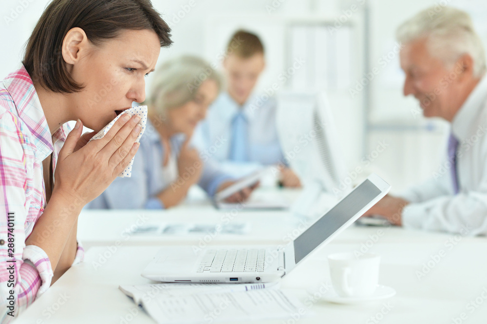 Fototapeta premium Portrait of group of successful business people