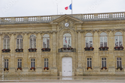 BEAUVAIS, FRANCE – AUGUST 09, 2019: L'Hotel de ville de Beauvais, building housing the city's local administration photo