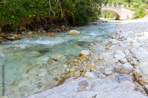 Velika Pišnica, Kranjska gora, Slovenija (Slowenien). 11.08.2019.  photo