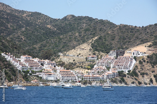 Die Avalon Bay.  Santa Catalina Island. Kalifornien.  photo