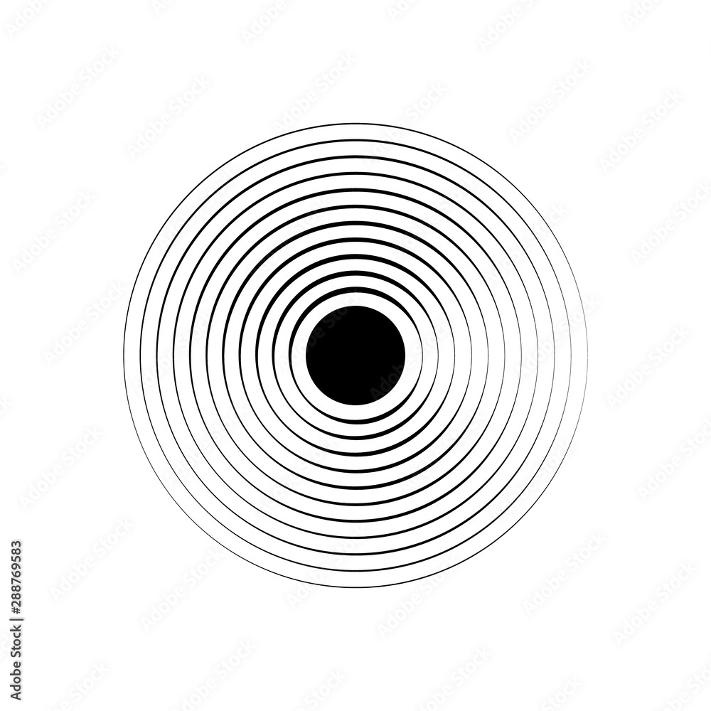 Sound circle wave background. Abstract rings Sound circle wave background. Abstract rings
