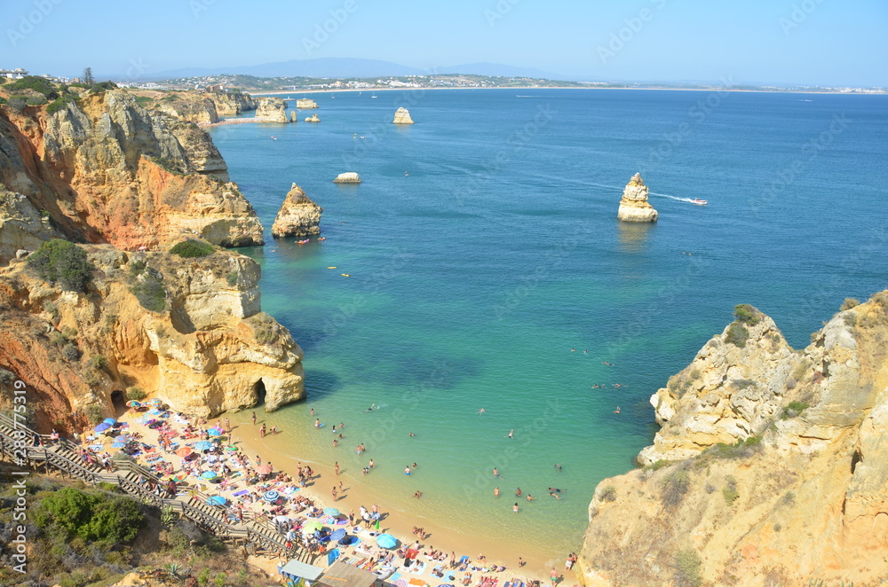 Algarve Beaches - Portugal, Green and crystalline water