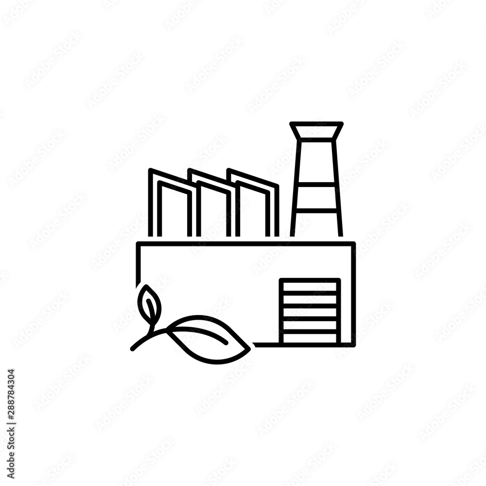 Ecology environment factory icon. Element of ecology environment icon Ecology environment factory icon. Element of ecology environment icon