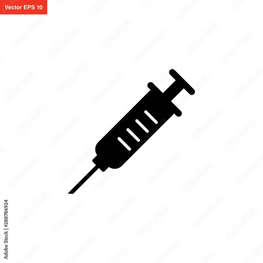syringe icon vector design syringe icon vector design