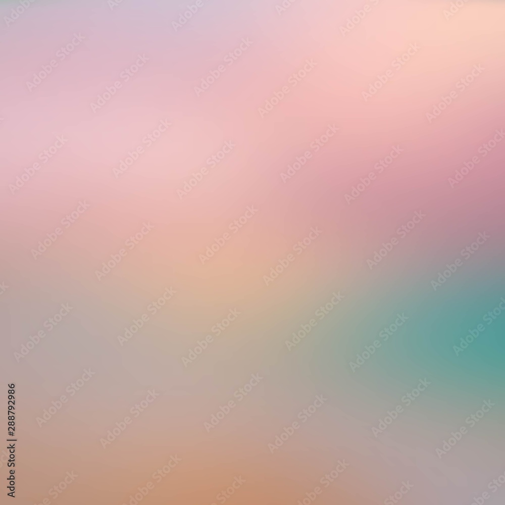 Abstract color blurred gradient mesh background with light. Trendy colors. Modern nature backdrop. Ecology concept for your graphic design, banner or poster. eps 10