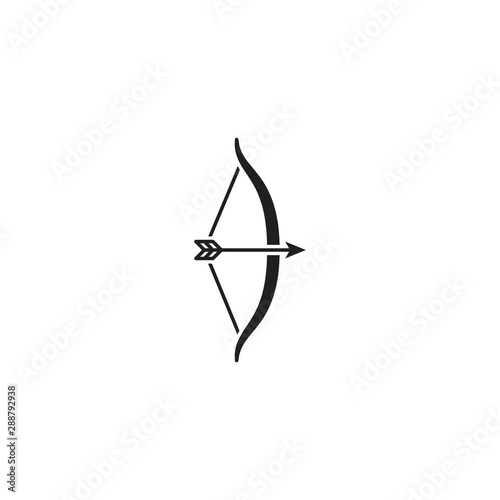 Archery. Vector logo icon template