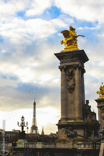 Bridge Alexander III in Paris, France © isadora