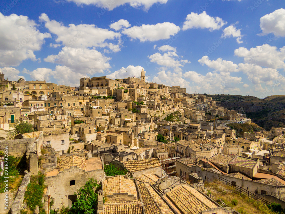 Obraz premium View of Matera, Basilicata, southern Italy