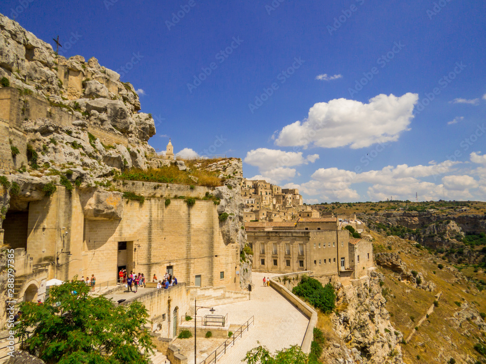 Fototapeta premium View of Matera, Basilicata, southern Italy