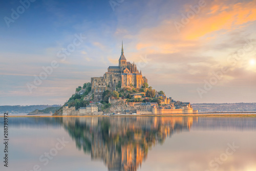 Fotografiet Mont Saint-Michel in France