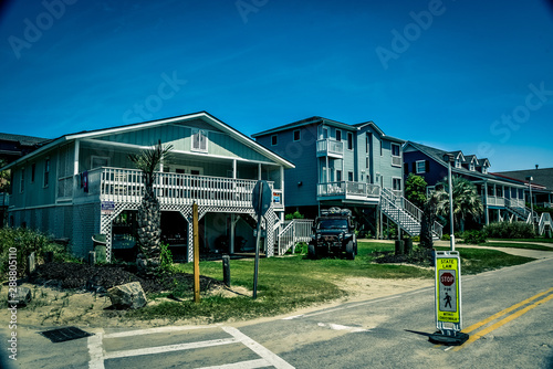 Downtown Charleston South Caroline, SC houses and old area