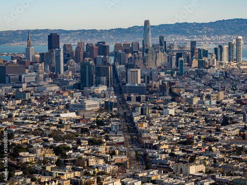 San Francisco Downtown  City Skyline