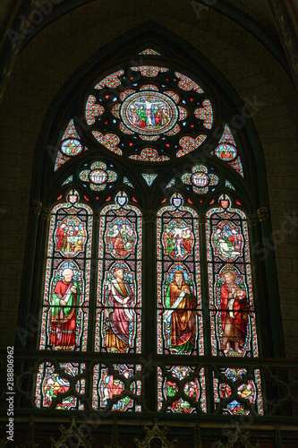 The stained glass Windows of the Cathedral