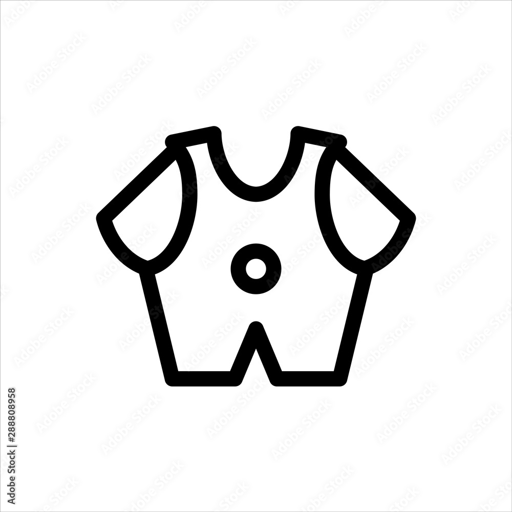 Baby clothes Icon with flat line style icon for web site design, logo, app, UI isolated on white background Baby clothes Icon with flat line style icon for web site design, logo, app, UI isolated on white background