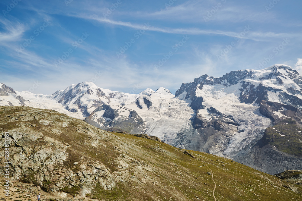 Gornergrat Panorama Glacier