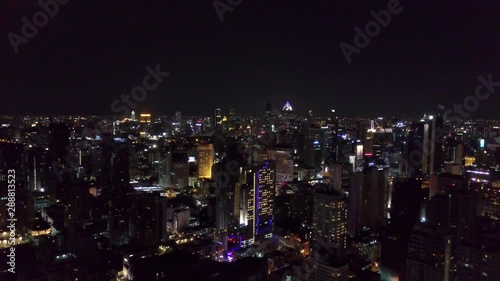 Wallpaper Mural Asoke and Petchaburi aerial footage in Bangkok, Thailand Torontodigital.ca