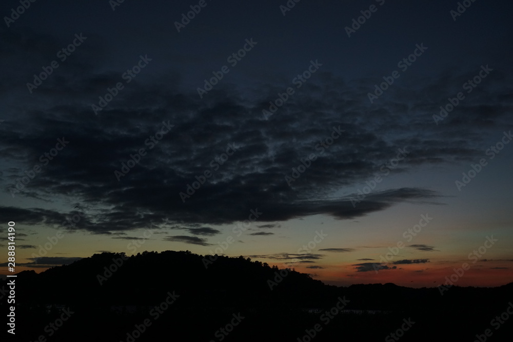 夕景 夕景