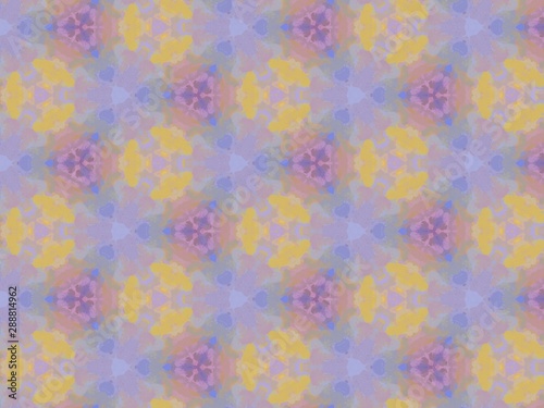 Colorful Seamless pattern background. Vintage decorative elements. Can be used in textiles, for book design, website background.