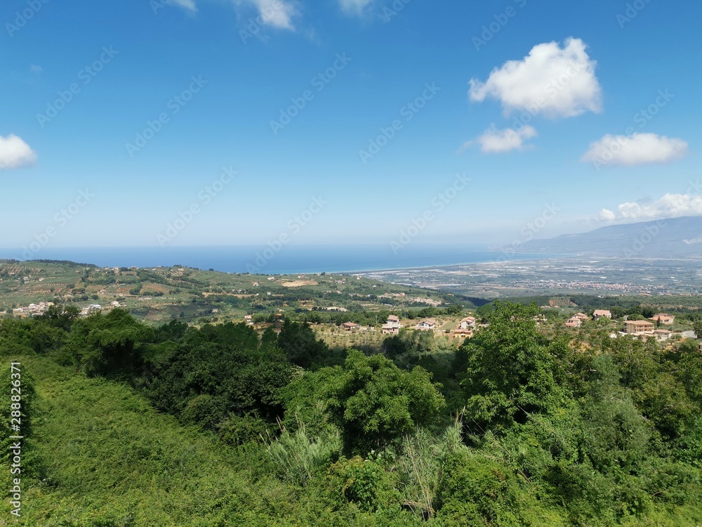 View on Calabria