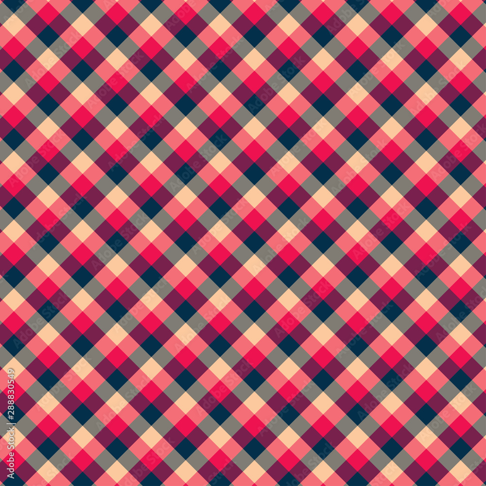 Gingham seamless red and black pattern. Texture for plaid, tablecloths, clothes, shirts,dresses,paper,bedding,blankets,quilts and other textile products. Vector Illustration EPS 10 Gingham seamless red and black pattern. Texture for plaid, tablecloths, clothes, shirts,dresses,paper,bedding,blankets,quilts and other textile products. Vector Illustration EPS 10