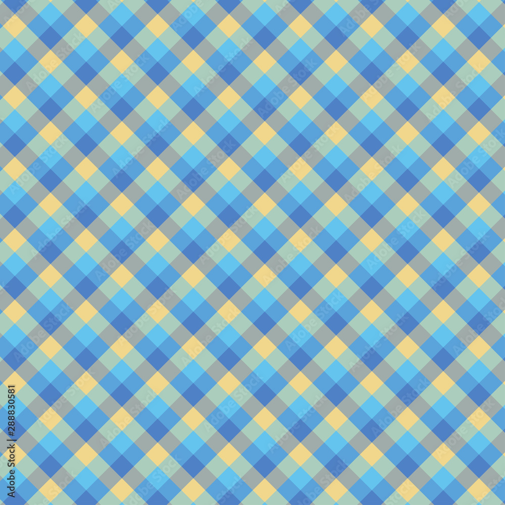 Gingham seamless cyan pattern. Texture for plaid, tablecloths, clothes, shirts,dresses,paper,bedding,blankets,quilts and other textile products. Vector Illustration EPS 10 Gingham seamless cyan pattern. Texture for plaid, tablecloths, clothes, shirts,dresses,paper,bedding,blankets,quilts and other textile products. Vector Illustration EPS 10