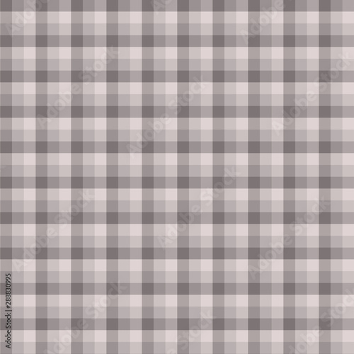 Gingham seamless grey pattern. Texture for plaid, tablecloths, clothes, shirts,dresses,paper,bedding,blankets,quilts and other textile products. Vector Illustration EPS 10