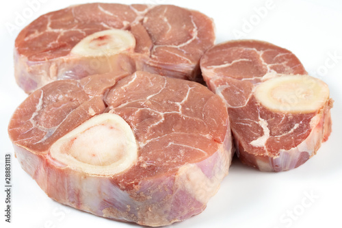 osso bucco de veau cru photo