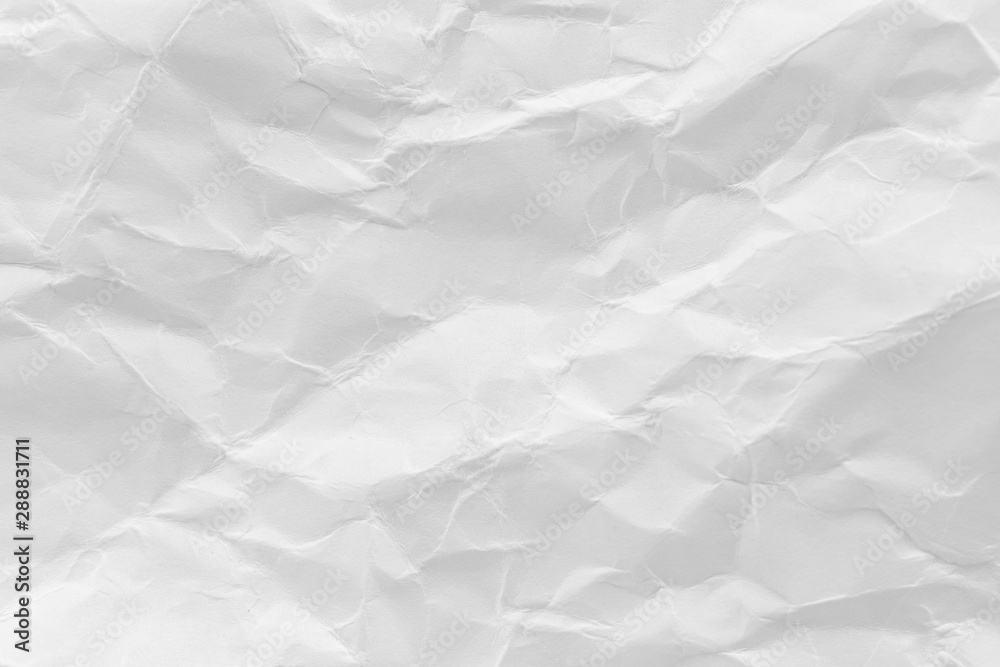 White crumpled recycled paper texture background for business communication and education design. White crumpled recycled paper texture background for business communication and education design.