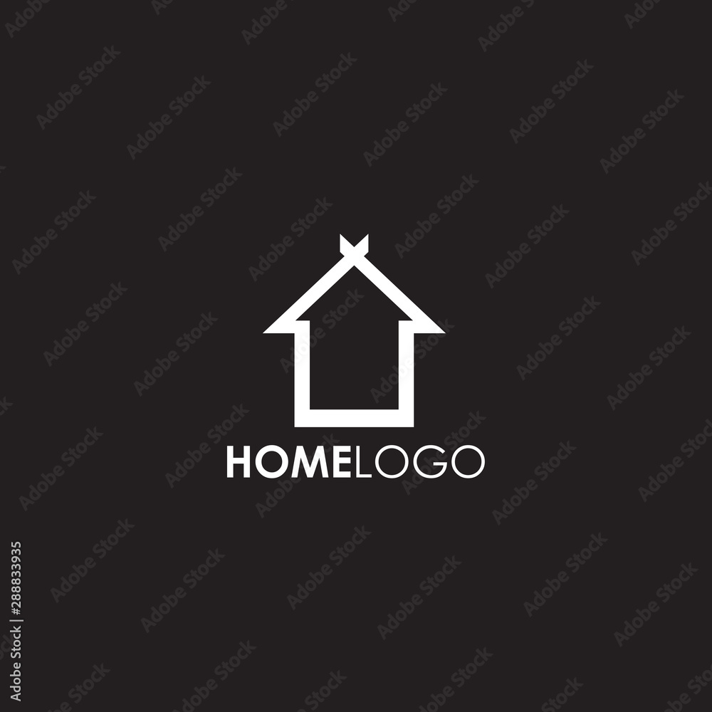 Home logo design inspiration vector template Home logo design inspiration vector template