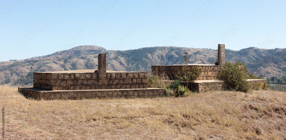 Traditional tomb in Madagascar