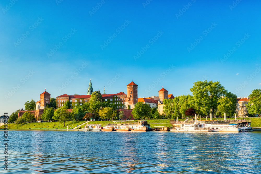 Obraz premium Wawel Castle during the Day, Krakow