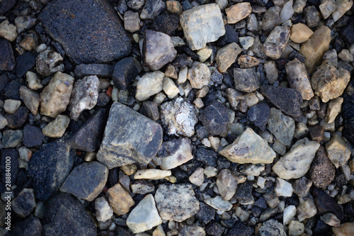 White Sea Rocks or pebbles Background