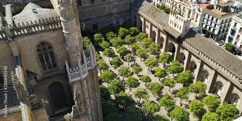 Εκτύπωση καμβά Sevilla April 2019 - The Alcázar Gardens, within the grounds of the Alcázar pala