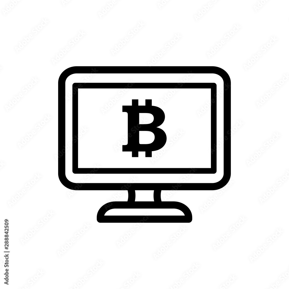 monitor icon trendy monitor icon trendy